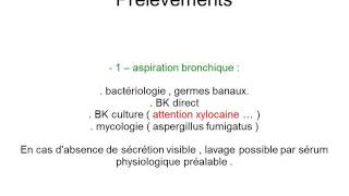 compte rendu de fibroscopie bronchique [upl. by Oilisab]