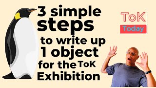 3 simple steps to write up one object ToK Exhibition [upl. by Assener]