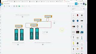 Circuit 1 TinkerCAD [upl. by Lockwood]