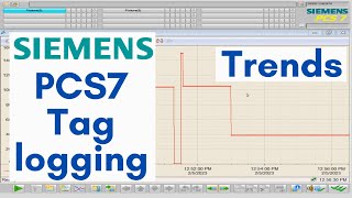 SIEMENS PCS7 Tag logging [upl. by Aekan]