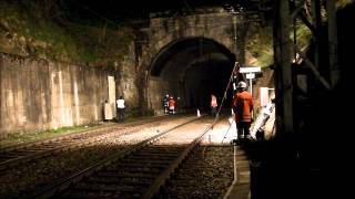 Rettungsübung im Eisenbahntunnel Teil 2  DRK Feuerwehr DLRG Bergwacht [upl. by Bum777]