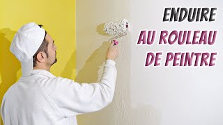 Enduire Avec Un Rouleau De Peintre Et Une Lame À Lisser de 40 cm  MASTERCLASS [upl. by Nomelc]