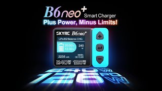 SkyRC B6neo Smart Charger Plus Power Minus Limits [upl. by Sulohcin136]