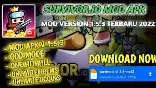 Survivorio Mod Apk v330 EXP and DPS Multiplier Latest 2024 Survivorio Unlimited Money amp Gems [upl. by Lose207]