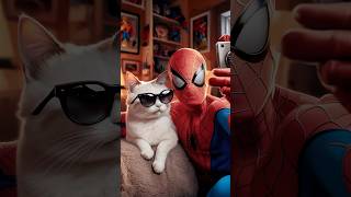 Joker kills Spidermans cat on his visit 🕸️💔 spiderman joker superhero tiktok cute [upl. by Ajnotal]