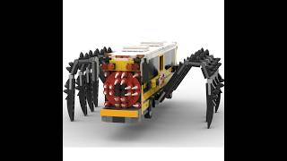 Mega BUS EATER Trevor Henderson Creatures Lego Moc [upl. by Eniala584]