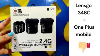 Unboxing and Reviewing the Best LensGo Mic 348C  Will it Work🧐🔥 [upl. by Atteras293]