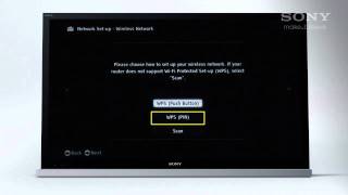 How to connect your 2011 BRAVIA to a wireless WiFi network [upl. by Alakcim]