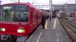 【朝ラッシュ】名鉄知立駅 33（名古屋方面）Meitetsu Chiryu station [upl. by Yldarb]