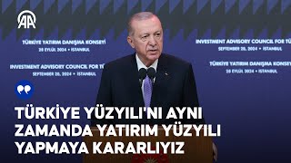 Cumhurbaşkanı Erdoğan Türkiye Yüzyılını aynı zamanda yatırım yüzyılı yapmaya kararlıyız [upl. by Anaeg]