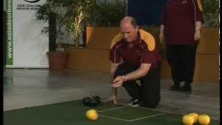 Nelson Indoor Bowls  Training Video  Shot Selection [upl. by Sharity]