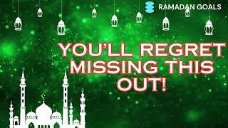 Ramadan Goals 2024 Youll Regret This  Ramadan Taraweeh Prayer  Ramadan Taraweeh Dua  Tarawih [upl. by Otte]