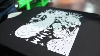 Comet White Water Based Screen Printing Ink Overview [upl. by Nnylatsyrc480]