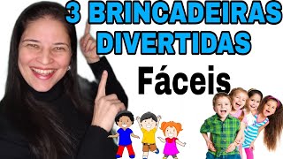 5 BRINCADEIRAS DIVERTIDAS PARA BRINCAR EM CASA COM CRIANÇAS  Atividade Infantil [upl. by Alocin]