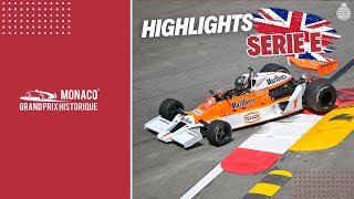 Grand Prix de Monaco Historique 2024  Highlights Race Serie E [upl. by Eirok710]