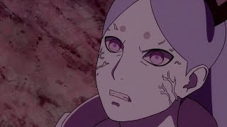 Momoshiki Uses His Byakugan To See Borutos FATE amp Mocks Naruto  Boruto Episode 64 [upl. by Bunny]