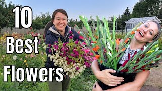 10 Most Profitable Cut Flowers with Flower Hill Farm [upl. by Nhguaved]