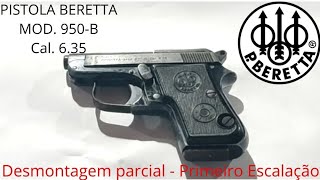 Pistola Beretta Mod 950B Cal 635 [upl. by Anders]