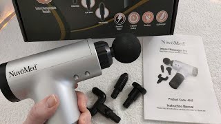 NuvoMed Pro Impact Massager Home Bargains  First impression [upl. by Bryan917]