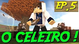 CONSTRUINDO O CELEIRO   Survival MCPE 5 [upl. by Acirtal231]