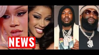 CARDI B PUTS PAWS ON SAWEETIE OVER OFFSET Meek Mill Doesnt Fault Rick Ross for Bad Contract [upl. by Atem]