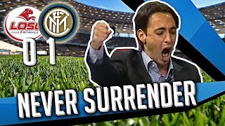 Direttastadio 7Gold  LILLE INTER 01 NEVER SURRENDER [upl. by Annaihs]