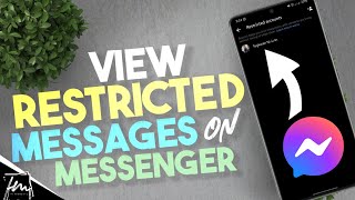 How to view Restricted Messages on Messenger [upl. by Marline63]