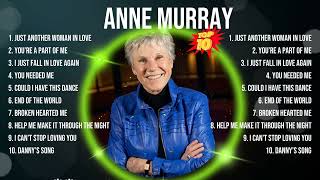 Anne Murray 2024 MIX  Top 10 Best Songs  Greatest Hits  Full Album [upl. by Eiggem]