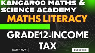 Grade 12 Mathematical Literacy FinancePersonal Income tax [upl. by Oirad81]