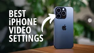 The BEST iPhone Video Settings For Quality Footage [upl. by Loveridge]