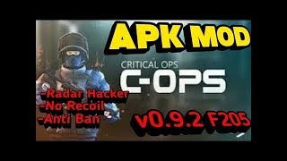 Critical Ops  Hack APK Aimbot Map Mod No Recoil Unlimited money and more [upl. by Enelra]