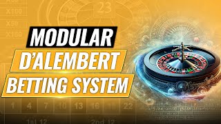 Use This Trick To Beat Roulette Modular DAlembert Betting System [upl. by Amles]