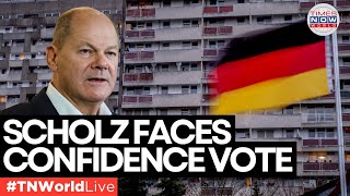 LIVE  Olaf Scholz Faces Vote of Confidence Germany Poised for Early Elections  Times Now World [upl. by Jacques552]