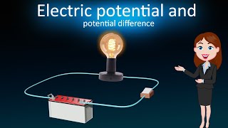 Electric potential and potential difference  3D animated explanation  class 10th  Electricity [upl. by Apthorp]