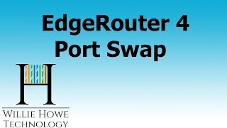 Ubiquiti EdgeRouter Port Swap [upl. by Ferdinande459]