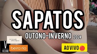 SAPATOS FEMININOS  BEIRARIO  VIZZANO  MODARE ✨ OUTONOINVERNO 2024 ✨ [upl. by Chaddy]