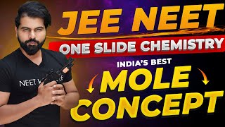 Indias best Mole Concept by ABK sir  One Chapter One Slide  Gun shot Chemistry abksir neet2025 [upl. by Thorfinn]