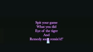 Spit your Game What you Did Eye of the Tiger And Remedy Song remix’s [upl. by Orms]