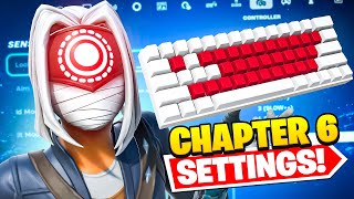 BEST Chapter 6 PC Keyboard amp Mouse Settings Sensitivity  Keybinds In Fortnite [upl. by Ydaf]