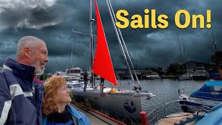 SAILS On STORM Staysail for HEAVY Weather  EP 250 [upl. by Liagaba]