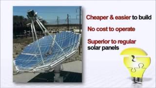 12x the Power of Normal Solar Panels  Solar Stirling Plant  Guide to FREE Electricity [upl. by Anabelle]