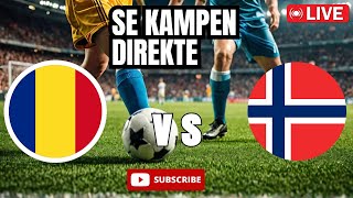 Romania U19 vs Norge U19 live 🔴 Internasjonal vennskaps fotballkamp [upl. by Sladen]