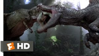 TRex vs Spinosaurus  Stop Motion [upl. by Kilk]