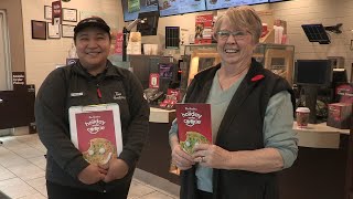 Tim Hortons Holiday Smile Cookie Campaign  2023 Valemount BC [upl. by Meraree]