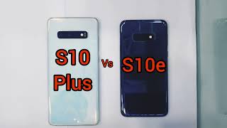 Samsung Galaxy S10 Plus vs S10E  speed Test [upl. by Sigsmond]