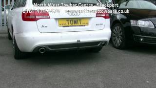 Towbar Video  Audi A6 Westfalia [upl. by Aeel]