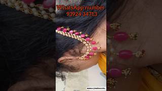 Beautiful champasarallu making  champasarallu design making creative video diy jewellery [upl. by Ardnaid527]