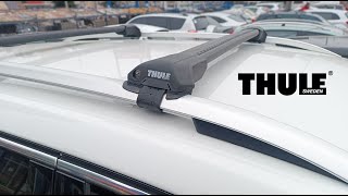 Roof rack system Thule WingBar Edge VW Touareg [upl. by Gilbye]