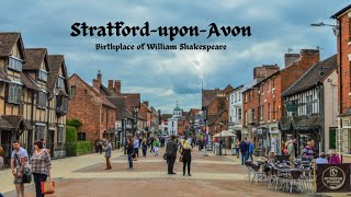 Exploring Shakespeares Hometown A Walking Tour of StratforduponAvon youtube travel uk [upl. by Ellerehc714]