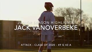 Jack VanOverbeke Junior Season Highlights High Point University 24 [upl. by Taima558]